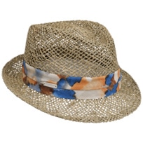 Watercolour Trilby Seagrass Hat by Seeberger - 53,95 €