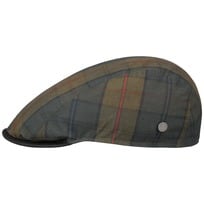 Waxed British Style Flat Cap by Lierys - 969,00 kr