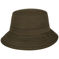 Waxed Cotton Bucket Outdoor-Hatt by Stetson - 1069,00 kr