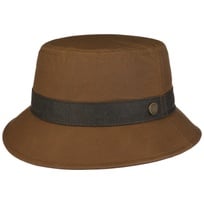 Waxed Cotton Bucket Stoffhatt by Balmoral - 839,00 kr