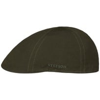 Waxed Cotton WR Duck Flat Cap by Stetson - 739,00 kr