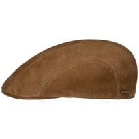 Waxed Pigskin Ivy Flat Cap by Stetson - 1609,00 kr