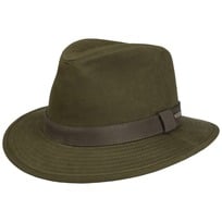 Waxed Traveller Stoffhatt by Stetson - 1137,00 kr