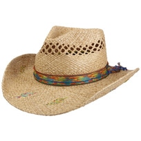 Western Festival Raffia Hat by Stetson - 103,95 &euro;