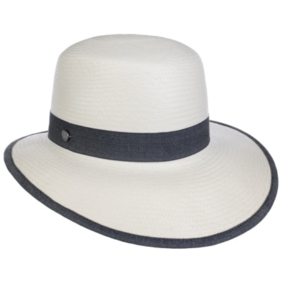 White Panama Denim Bonnet by Lierys - 134,95 &euro;