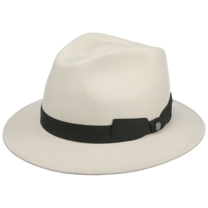 White Patterson Traveller Wool Hat by Lierys - 83,95 &euro;