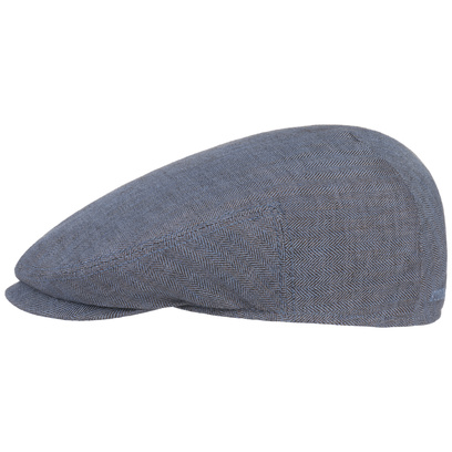 Woodfield Linen Flat Cap by Stetson - 92,95 &euro;