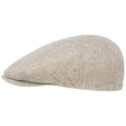 Woodfield Linen Flat Cap by Stetson - 92,95 &euro;