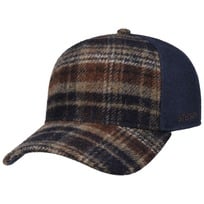 Wool Check Trucker Cap by Stetson - 739,00 kr