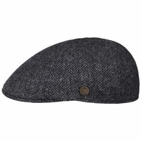 Wool Herringbone Duck Flat Cap by Balmoral - 959,00 kr
