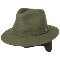 Wool Traveller Hat with Ear Flaps by Lierys - 103,95 &euro;