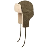 Wool Twill Bomber Hat by Balmoral - 103,95 &euro;