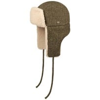 Wool Twill Bomber Pilothatt by Balmoral - 1199,00 kr