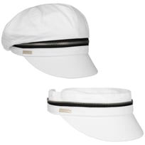Zip Cotton Newsboy Cap by Seeberger - 40,95 &euro;