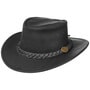 Bushman Leather Hat by Scippis black