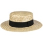 Boater Straw Hat by Lipodo nature