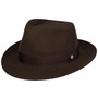 City Felt Hat by Lierys dark brown