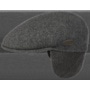 504 Flat Cap with Ear Flaps by Kangol anthracite