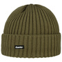 Ripp Pull On Hat with Cuff by Eisbär light olive