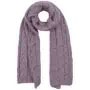 Britta Cable Knit Scarf by McBURN oldrose