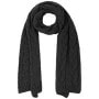 Britta Cable Knit Scarf by McBURN black