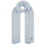 Britta Cable Knit Scarf by McBURN light blue
