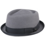 Diamond Crown Pork Pie Hat by Lierys grey