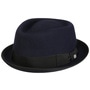 Diamond Crown Pork Pie Hat by Lierys blue