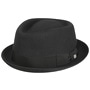 Diamond Crown Pork Pie Hat by Lierys black