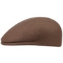Felt Flat Cap by Lipodo light brown