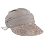 Ansali Straw Visor Cap by Seeberger grey