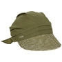 Ansali Straw Visor Cap by Seeberger light olive