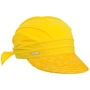 Ansali Straw Visor Cap by Seeberger yellow