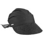 Ansali Straw Visor Cap by Seeberger black