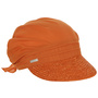 Ansali Straw Visor Cap by Seeberger orange