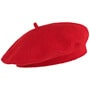 Biskaya Cotton Beret by Lipodo red