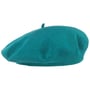 Biskaya Cotton Beret by Lipodo petrol blue