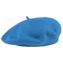 Biskaya Cotton Beret by Lipodo royal-blue