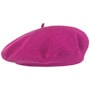 Biskaya Cotton Beret by Lipodo fuchsia