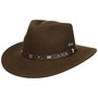 Emerald Ranger Felt Hat by Scippis brown