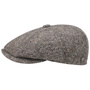 Herringbone Flat Cap by Lierys dark beige
