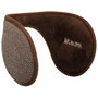 Herringbone Earband by McBURN dark brown