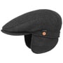 Sympatex Earflap Flat Cap by Mayser grey