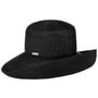 Isabelle Straw Hat by Seeberger black