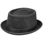 Odenton Pork Pie Cloth Hat by Stetson black