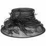 Fatima Organza Hat by McBURN black