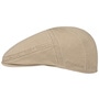Paradise Cotton Flat Cap by Stetson beige