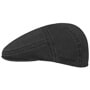 Paradise Cotton Flat Cap by Stetson black