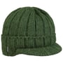 Matobo Knit Beanie Hat with Peak by McBURN dark green