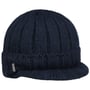 Matobo Knit Beanie Hat with Peak by McBURN navy